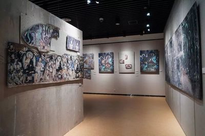 克孜爾石窟壁畫藝術(shù)展亮相西北大學(xué)，1:1仿真洞窟重現(xiàn)絲路瑰寶